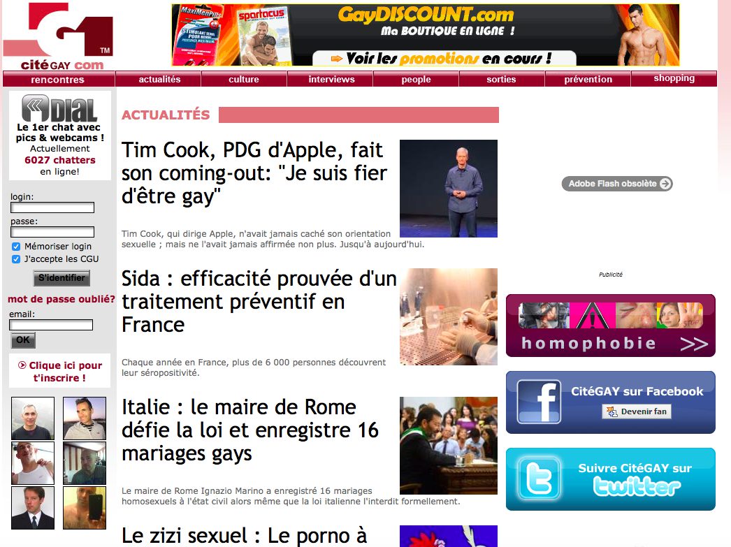Un rencontre streaming