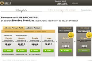 Prix pratiqués par Elite Rencontre