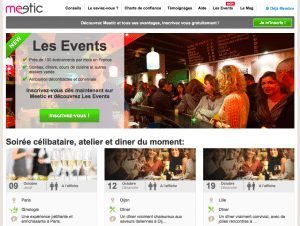 Soirées Meetic
