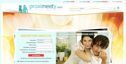 Proximeety site de rencontre gratuit