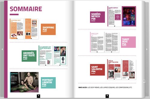 Le magazine libertin produit par NetEchangisme vous permet de rester à jour sur les dernières histoires libertines et les soirées libertines. Magazine libertin de netechangismeq