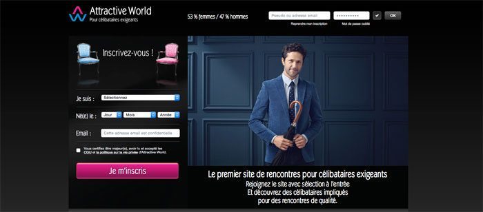 Attractive World : le site de rencontre