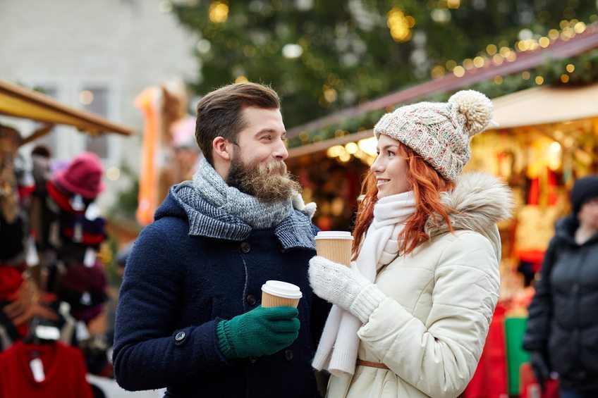 Le romantisme du marché de Noel. Un must !
