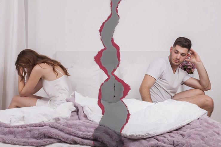 Quand le couple se fracture. Quand le couple se fracture.