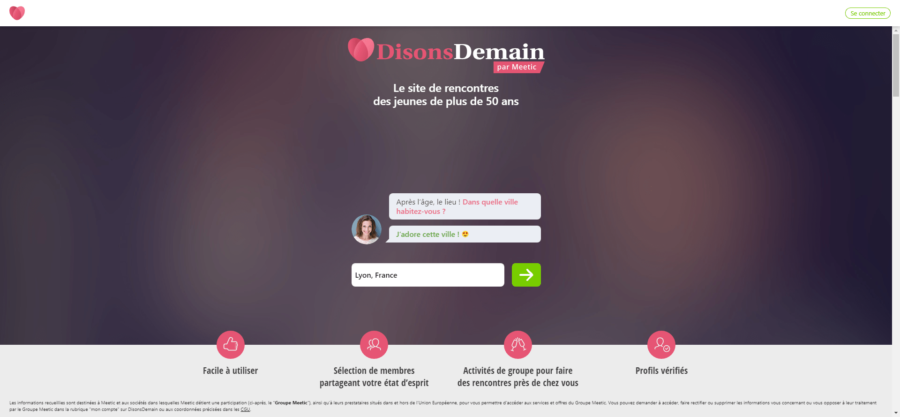 Inscription Disons demain Inscription Disons demain