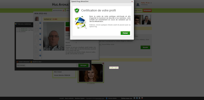 Validation des profils Validation des profils