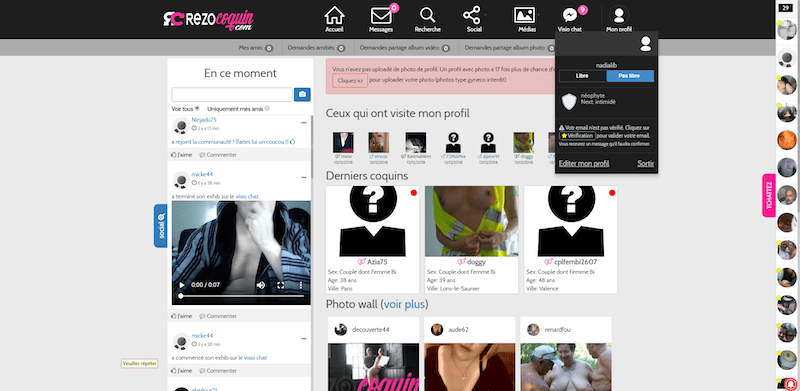 Profil de membre RC Profil de membre RC